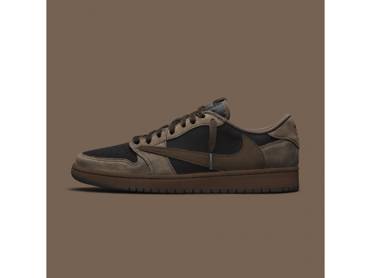 Air Jordan 1 Low OG Travis Scott Velvet Brown DM7866-202