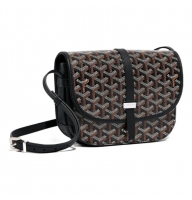 Goyard Belvedere Black PM Messenger Bag