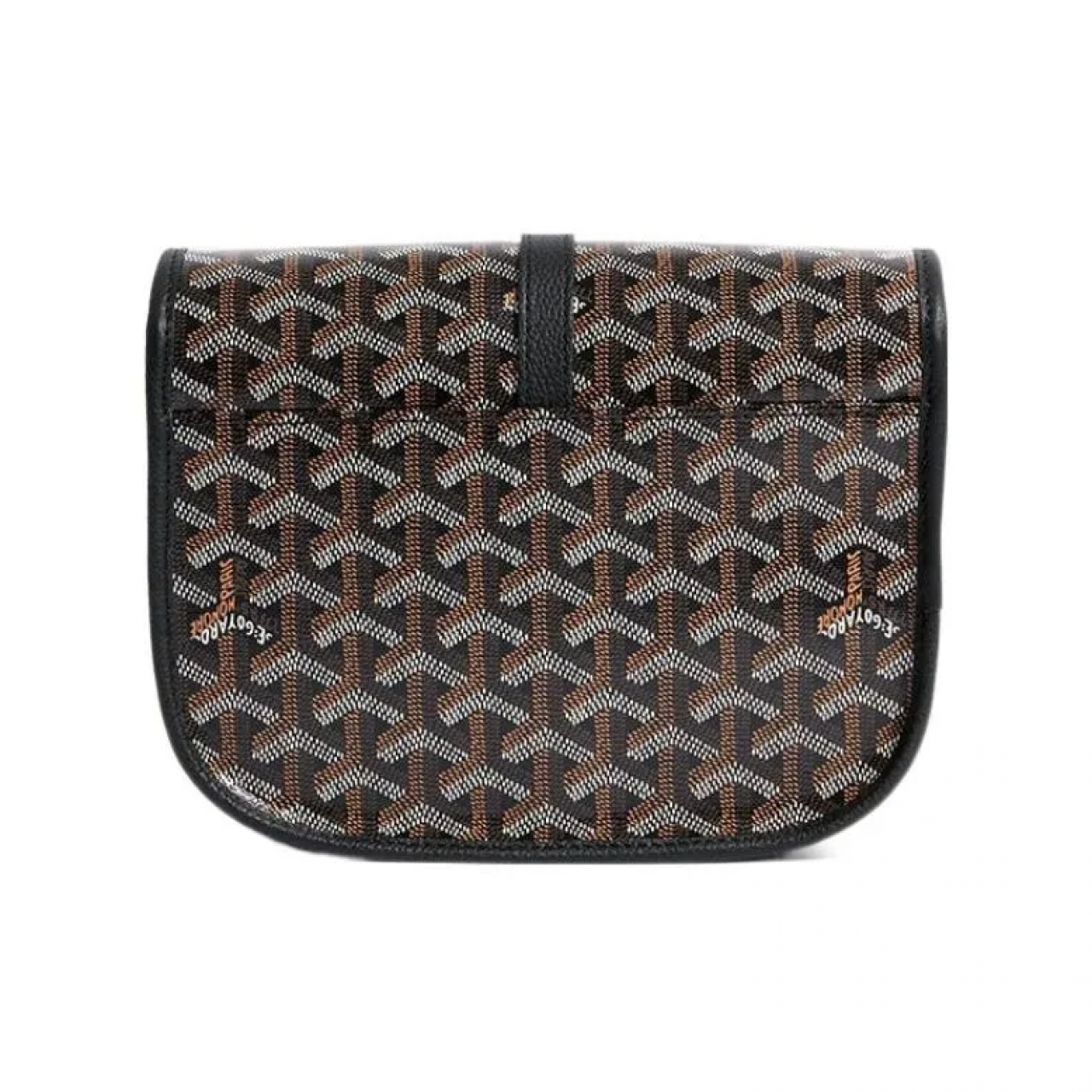 Сумка Goyard Belvedere Black PM Messenger Bag черная