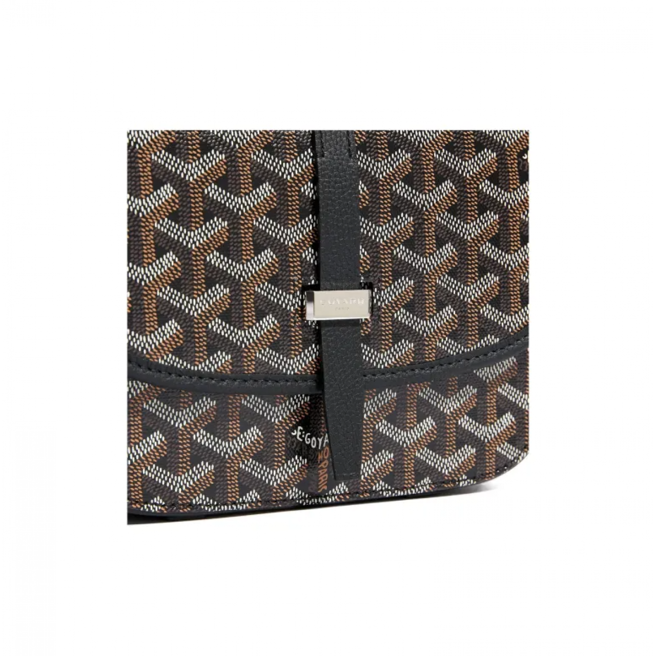 Сумка Goyard Belvedere Black PM Messenger Bag черная