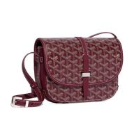 Goyard Belvedere Burgundy PM Messenger Bag