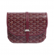 Сумка Goyard Belvedere Burgundy PM Messenger Bag бордовая