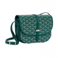 Goyard Belvedere Green PM Messenger Bag