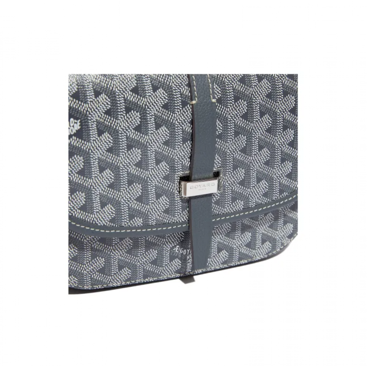 Сумка Goyard Belvedere Grey PM Messenger Bag серая