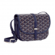 Сумка Goyard Belvedere Navy PM Messenger Bag синий