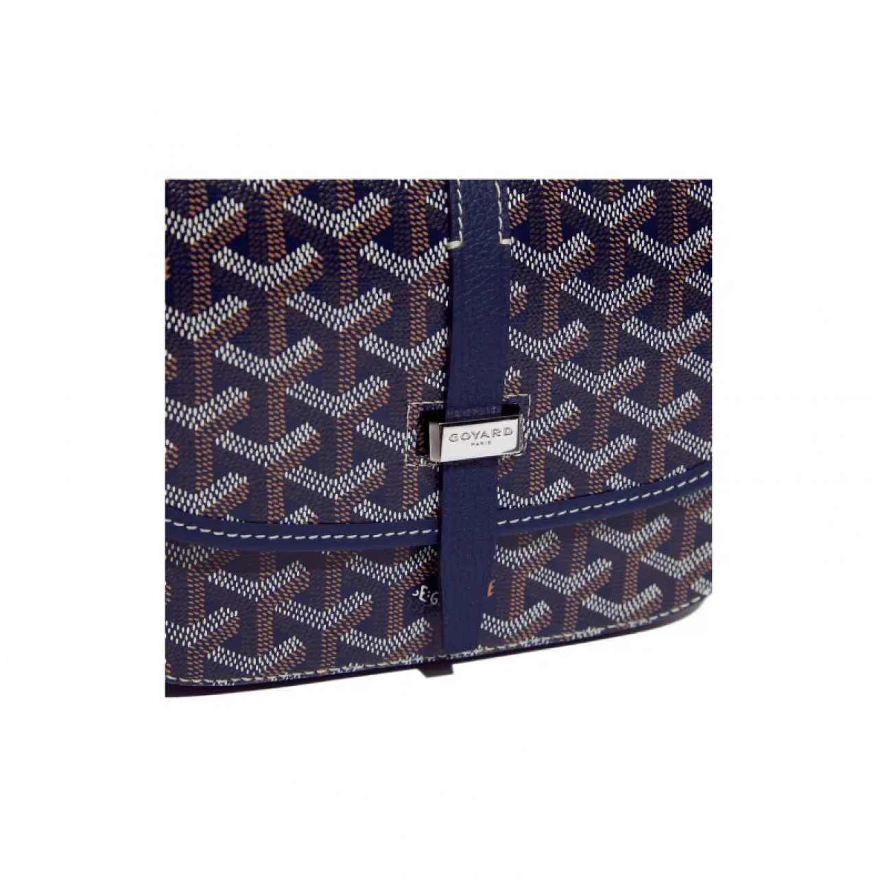 Сумка Goyard Belvedere Navy PM Messenger Bag синий