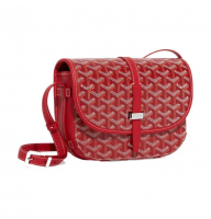 Goyard Belvedere Red PM Messenger Bag