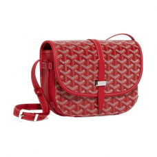 Goyard Belvedere Red PM Messenger Bag