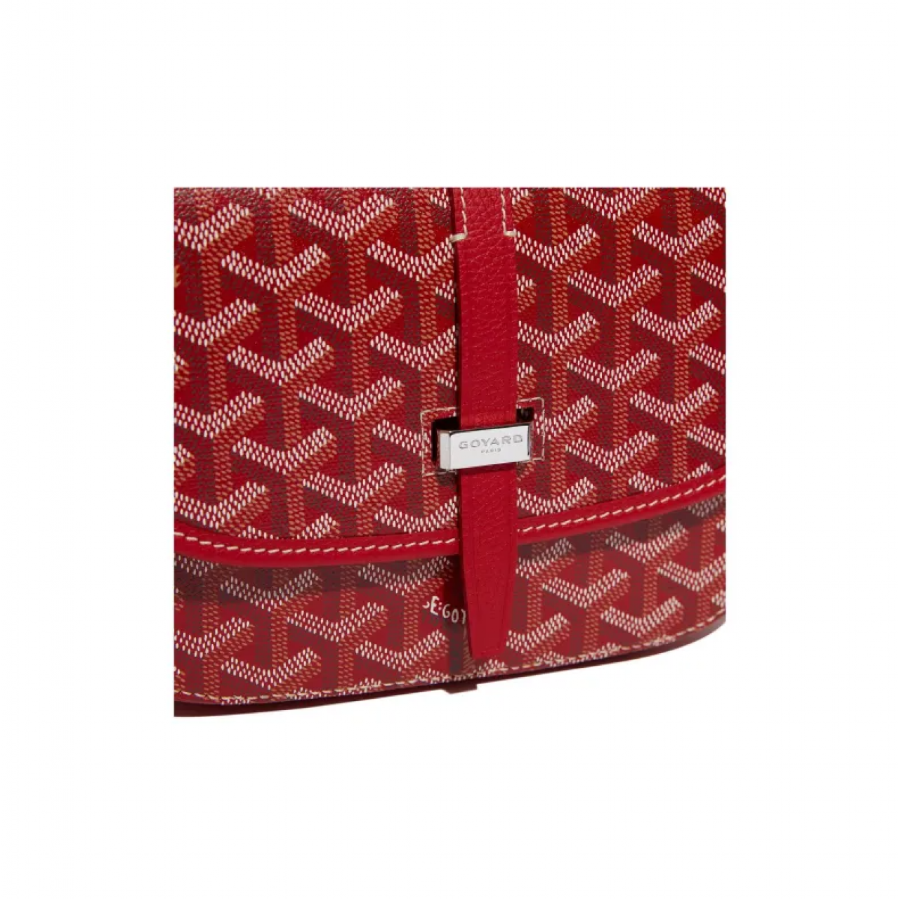 Сумка Goyard Belvedere Red PM Messenger Bag красная