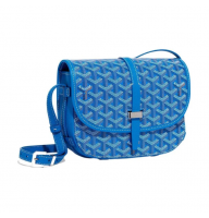 Goyard Belvedere Sky Blue PM Messenger Bag