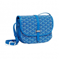 Goyard Belvedere Sky Blue PM Messenger Bag