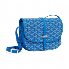 Goyard Belvedere Sky Blue PM Messenger Bag