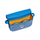 Сумка Goyard Belvedere Sky Blue PM Messenger Bag голубой