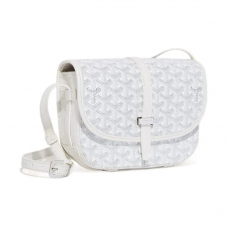 Goyard Belvedere White PM Messenger Bag