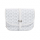 Сумка Goyard Belvedere White PM Messenger Bag белый