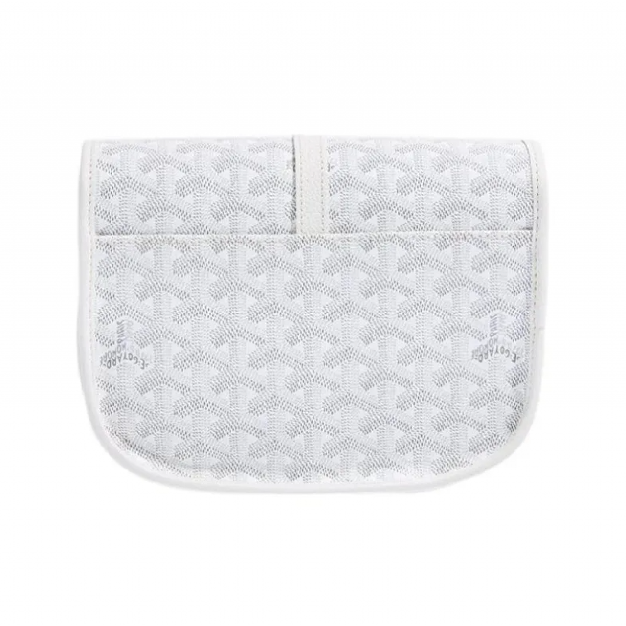 Сумка Goyard Belvedere White PM Messenger Bag белый