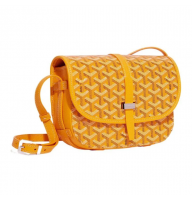 Goyard Belvedere Yellow PM Messenger Bag