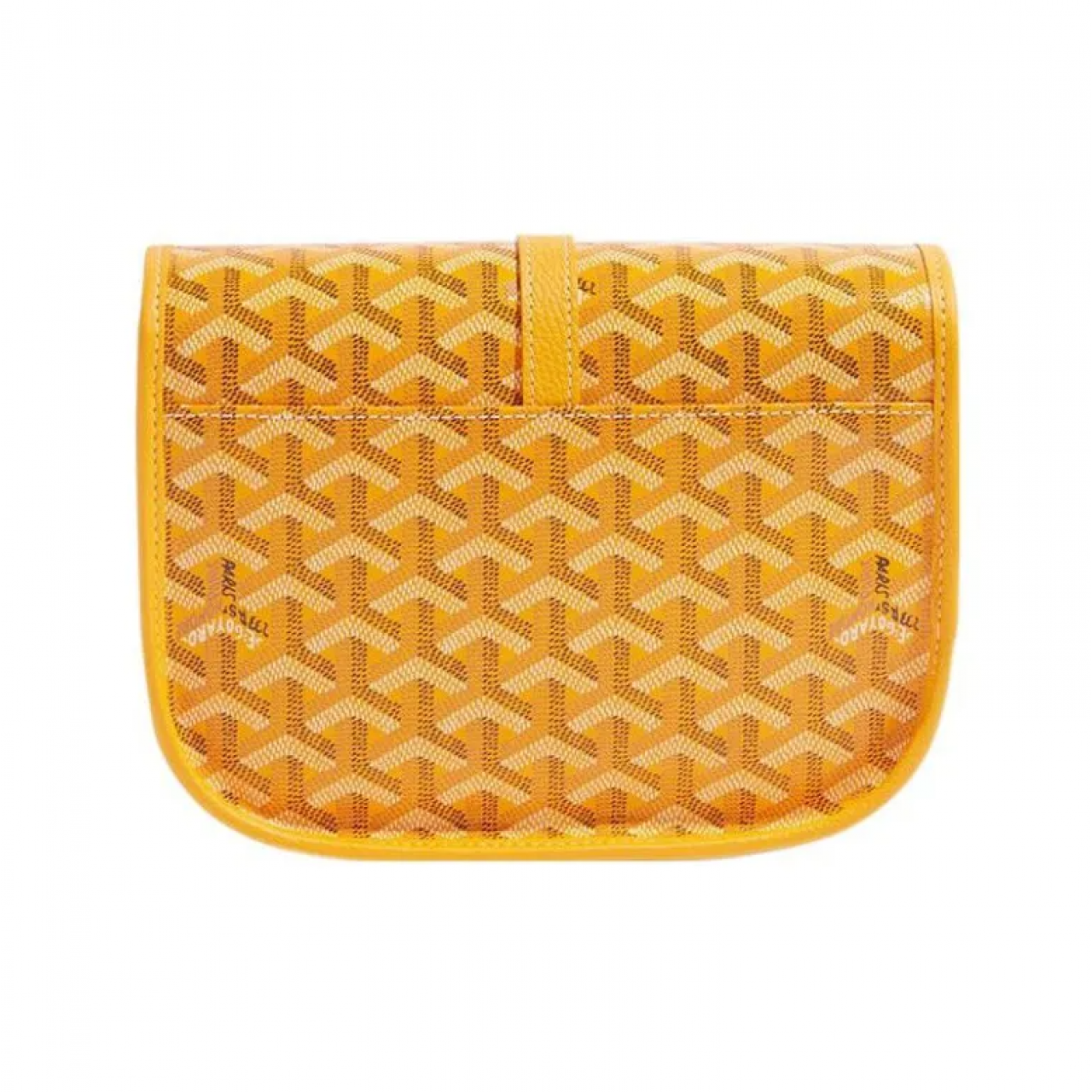 Сумка Goyard Belvedere Yellow PM Messenger Bag желтая