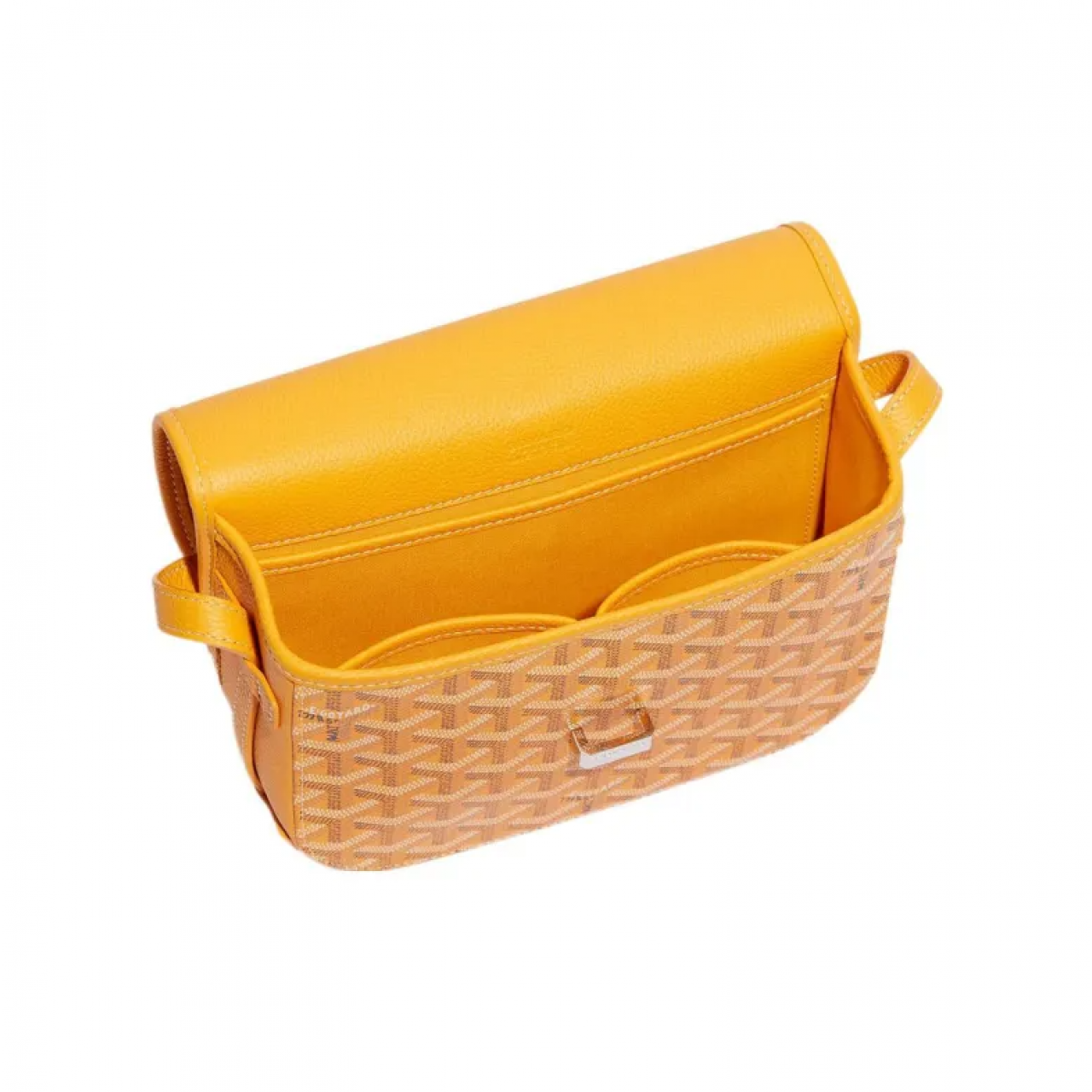 Сумка Goyard Belvedere Yellow PM Messenger Bag желтая