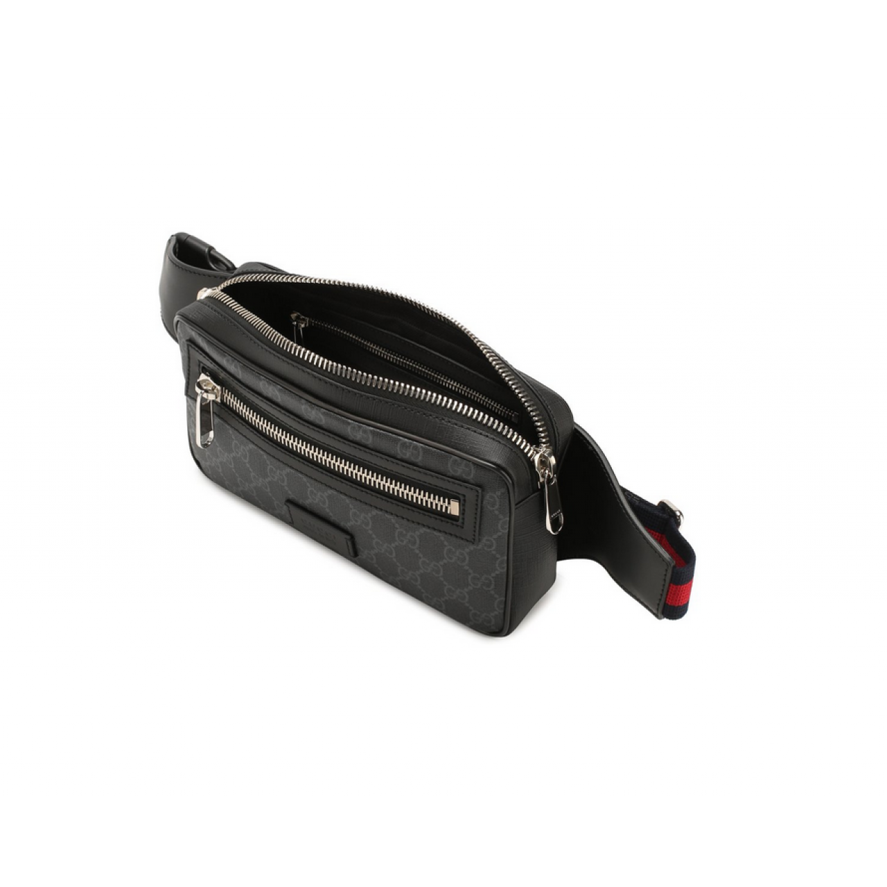 Поясная сумка Gucci GG Supreme Body Bag Belt Bag Black 474293 