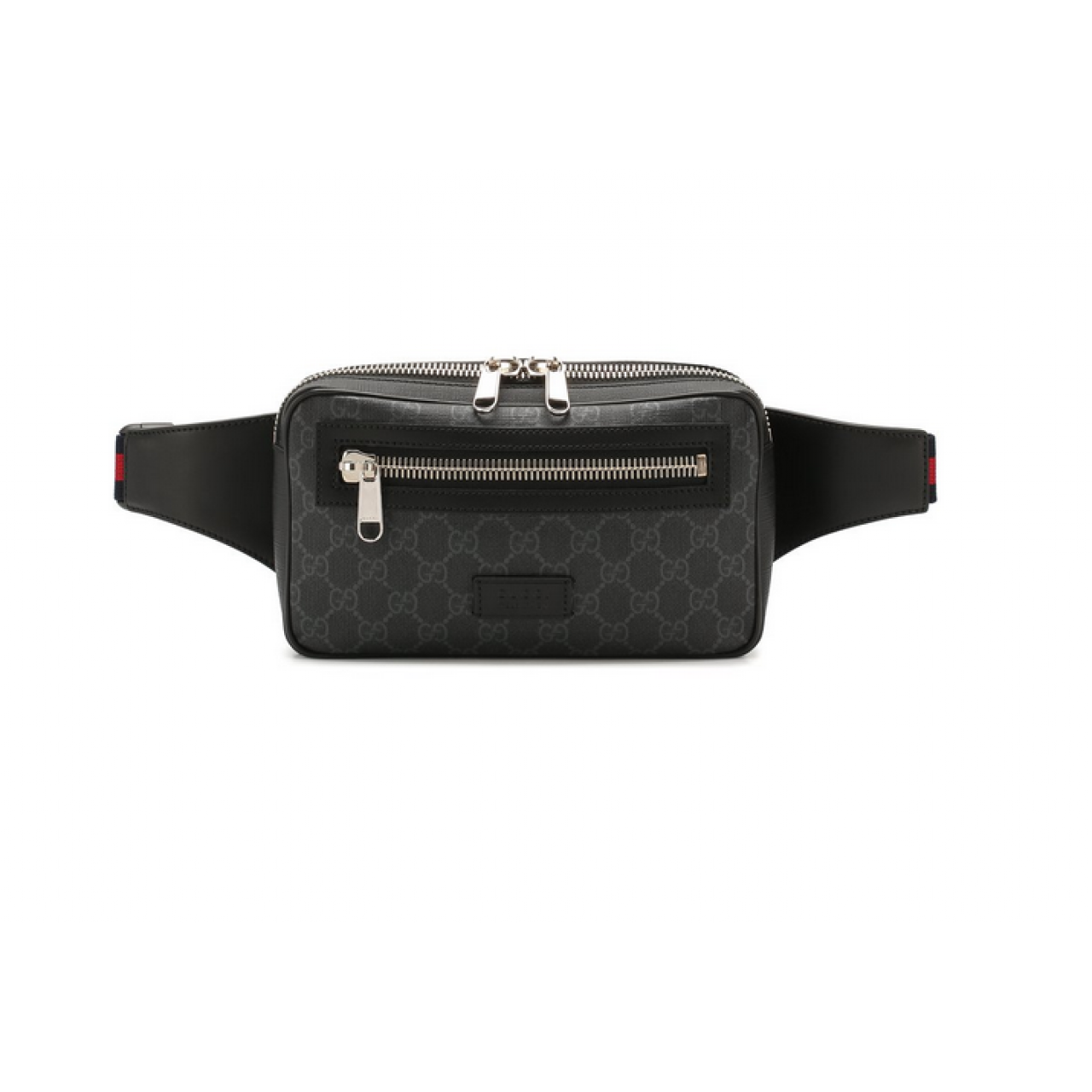 Поясная сумка Gucci GG Supreme Body Bag Belt Bag Black 474293 