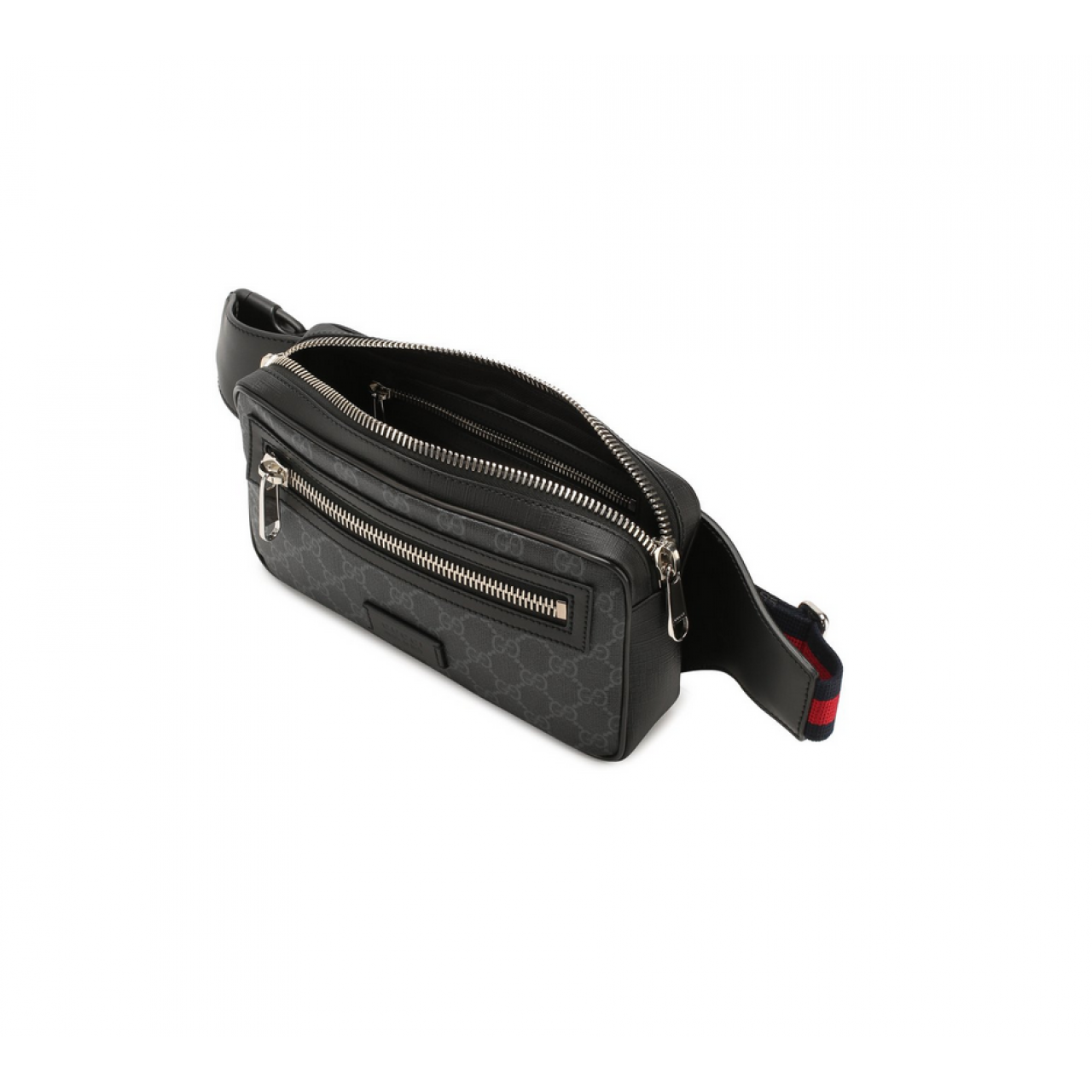 Поясная сумка Gucci GG Supreme Body Bag Belt Bag Black 474293 