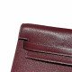 Hermes Kelly Elan Chevre Rouge Sellier Palladium Hardware
