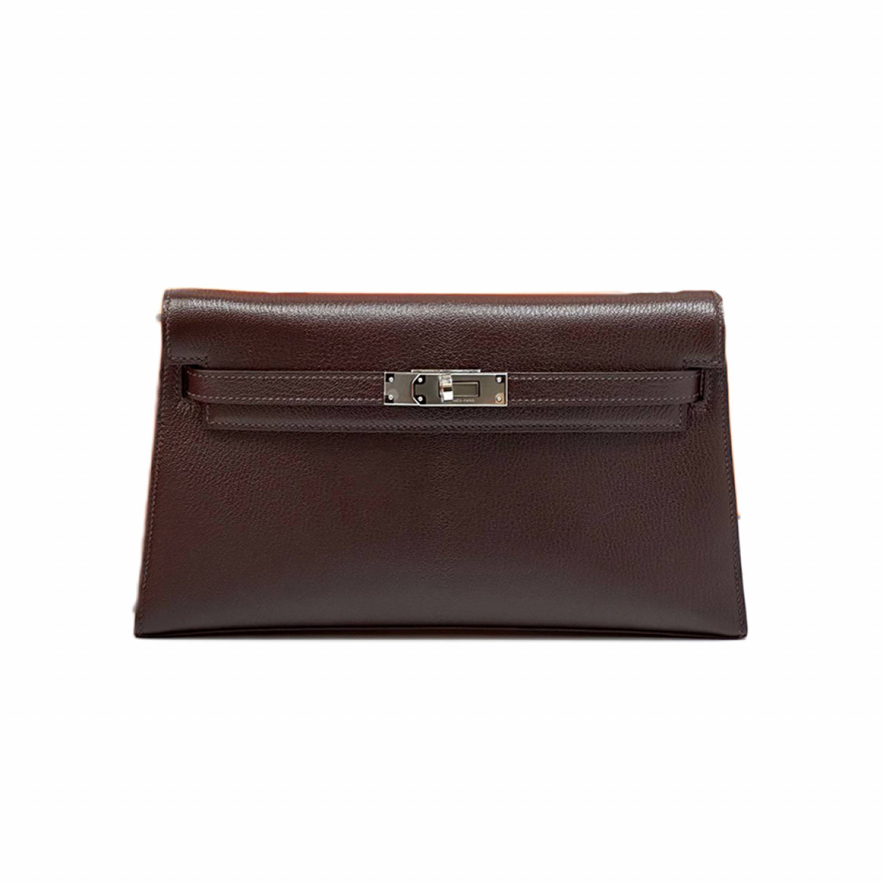 Hermes Kelly Elan Chevre Rouge Sellier Palladium Hardware