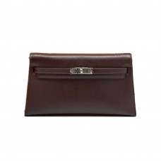 Hermes Kelly Elan Chevre Rouge Sellier Palladium Hardware