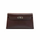 Hermes Kelly Elan Chevre Rouge Sellier Palladium Hardware