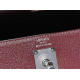 Hermes Kelly Elan Chevre Rouge Sellier Palladium Hardware