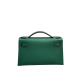 Hermes Mini Kelly Pochette 22cm Vert Vertigo Epsom Leather