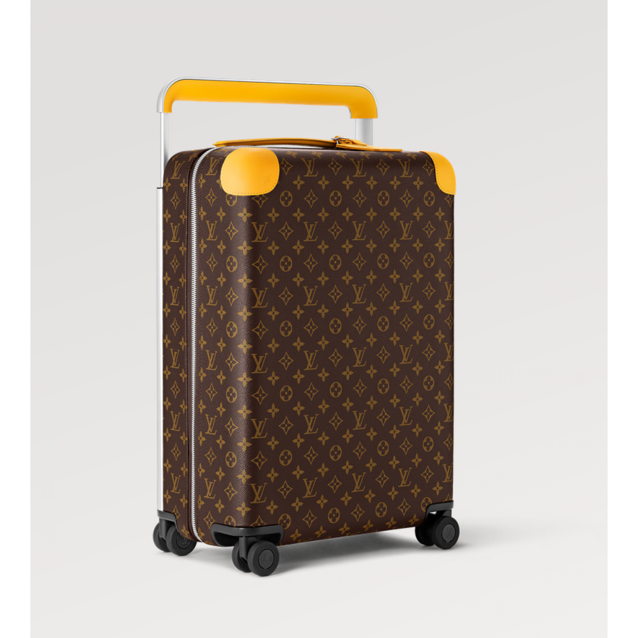 Чемодан Louis Vuitton Horizon 55 Канва Macassar Brown Yellow 