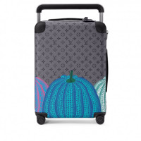 Чемодан Louis Vuitton x Yayoi Kusama Horizon 55 Monogram Eclipse Reverse Pumpkin print