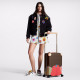 Чемодан Louis Vuitton x Yayoi Kusama Horizon 55 Monogram Pumpkin print