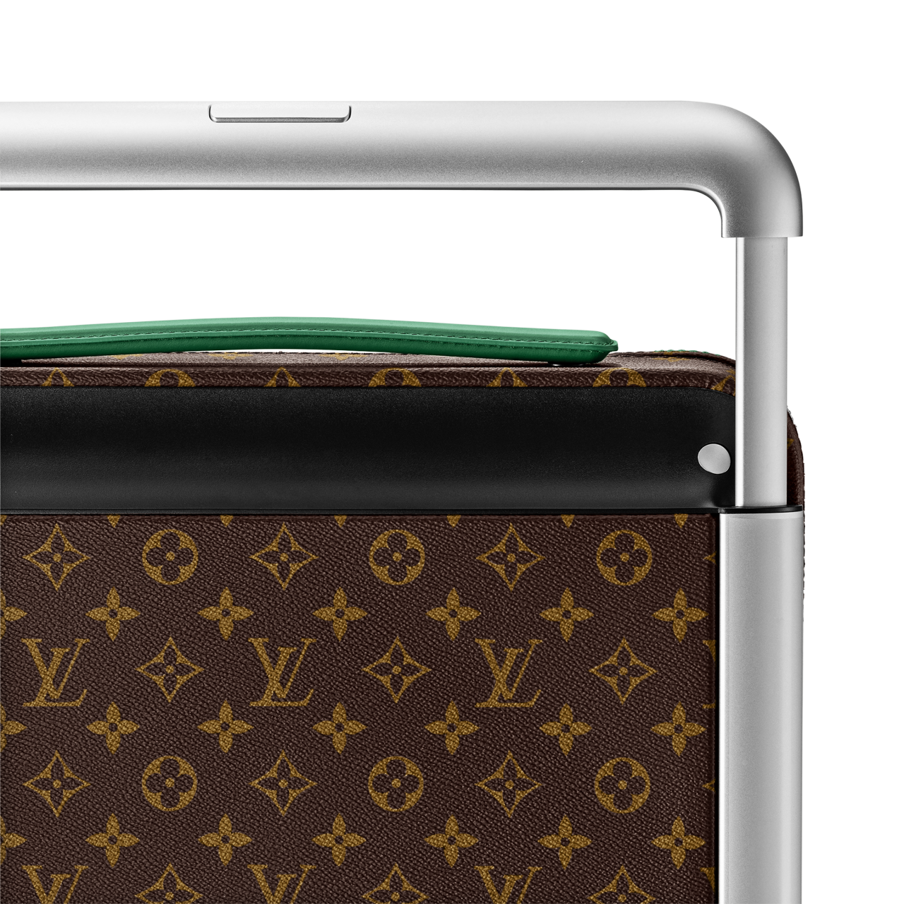 Чемодан Louis Vuitton Horizon 55 Monogram Macassar Brown Green