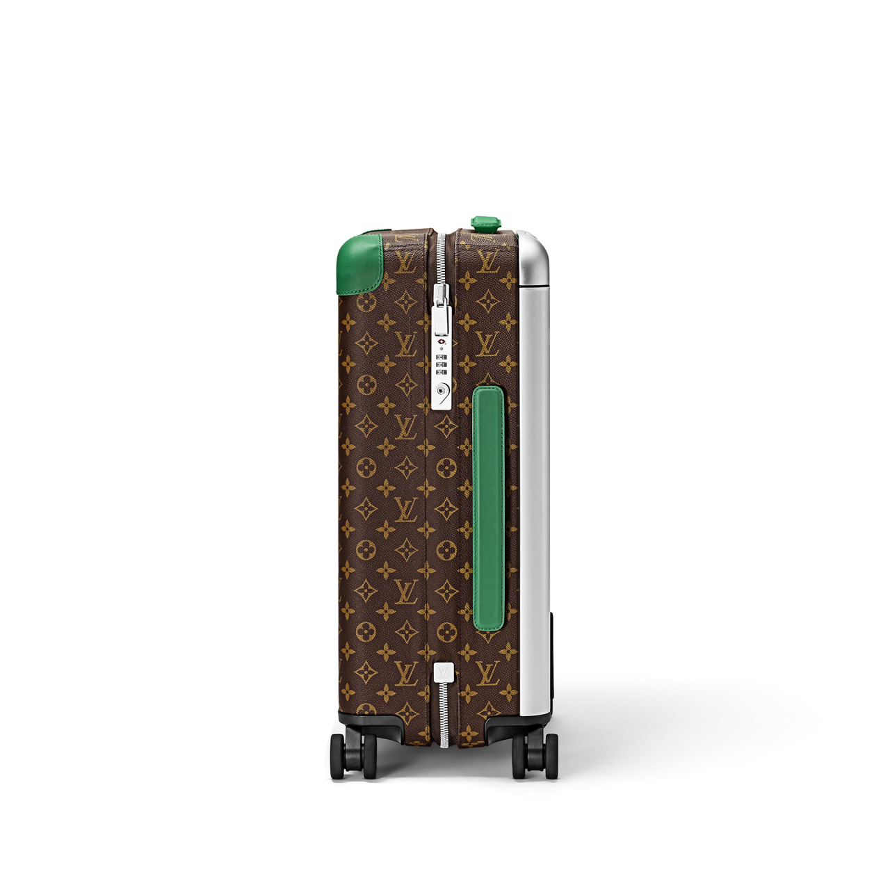 Чемодан Louis Vuitton Horizon 55 Monogram Macassar Brown Green
