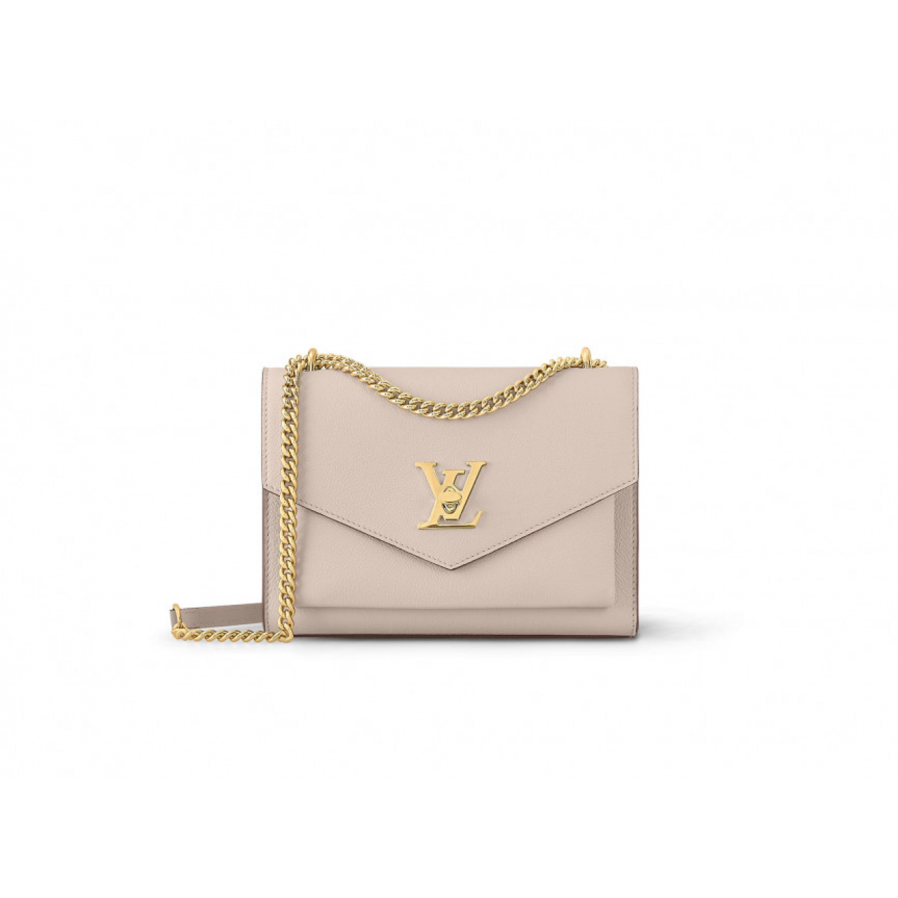 Сумка Louis Vuitton Mylockme Chain Pochette Greige 1050023v/M80673