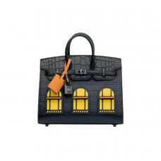 Hermes Birkin Faubourg 20 Sellier  Midnight (Minuit) Black