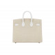 Hermes Birkin Faubourg 20 Sellier Neige (Snow) White