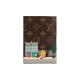 Louis Vuitton Monogram Yellow Passport Cover Christmas Animation 2022 обложка для паспорта