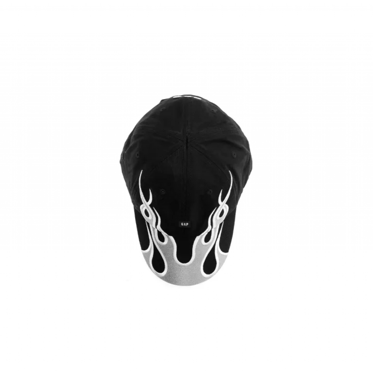 Кепка Yeezy x Gap x Balenciaga Flame Cap Black 7239904C9B91000