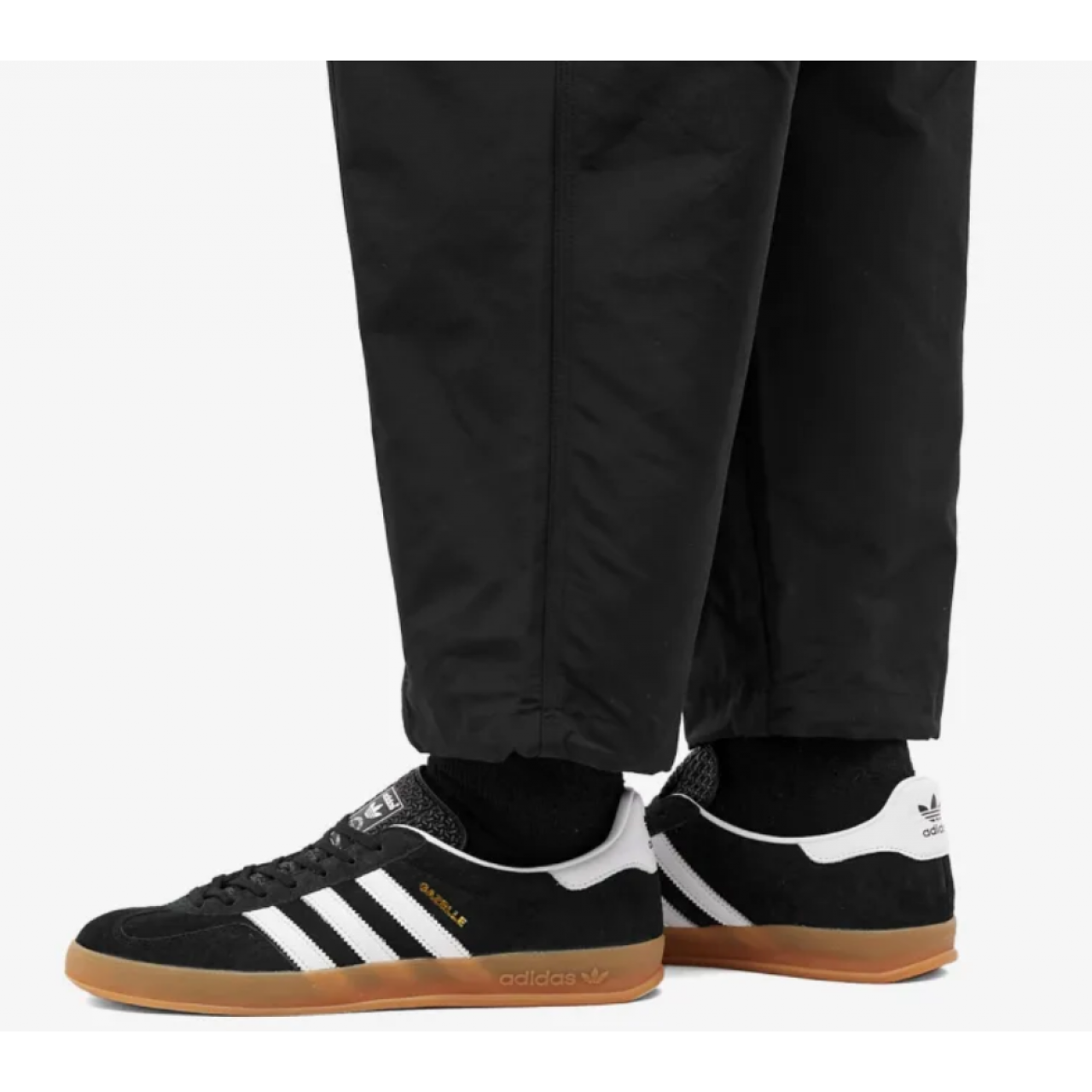 Adidas Gazelle Indoor Black White Gum HO6259
