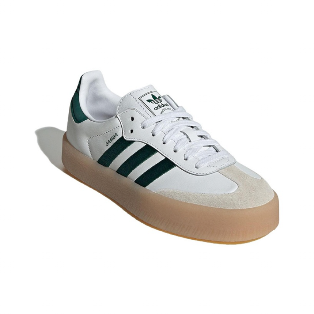 Adidas Samba White Green Gum ID0440