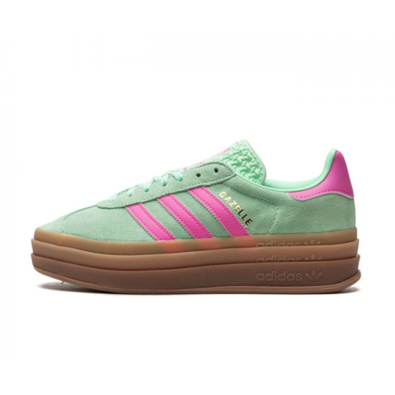 adidas Originals Gazelle Bold Pulse Mint Screaming Pink H06125