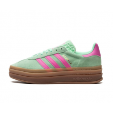 adidas Originals Gazelle Bold Pulse Mint Screaming Pink
