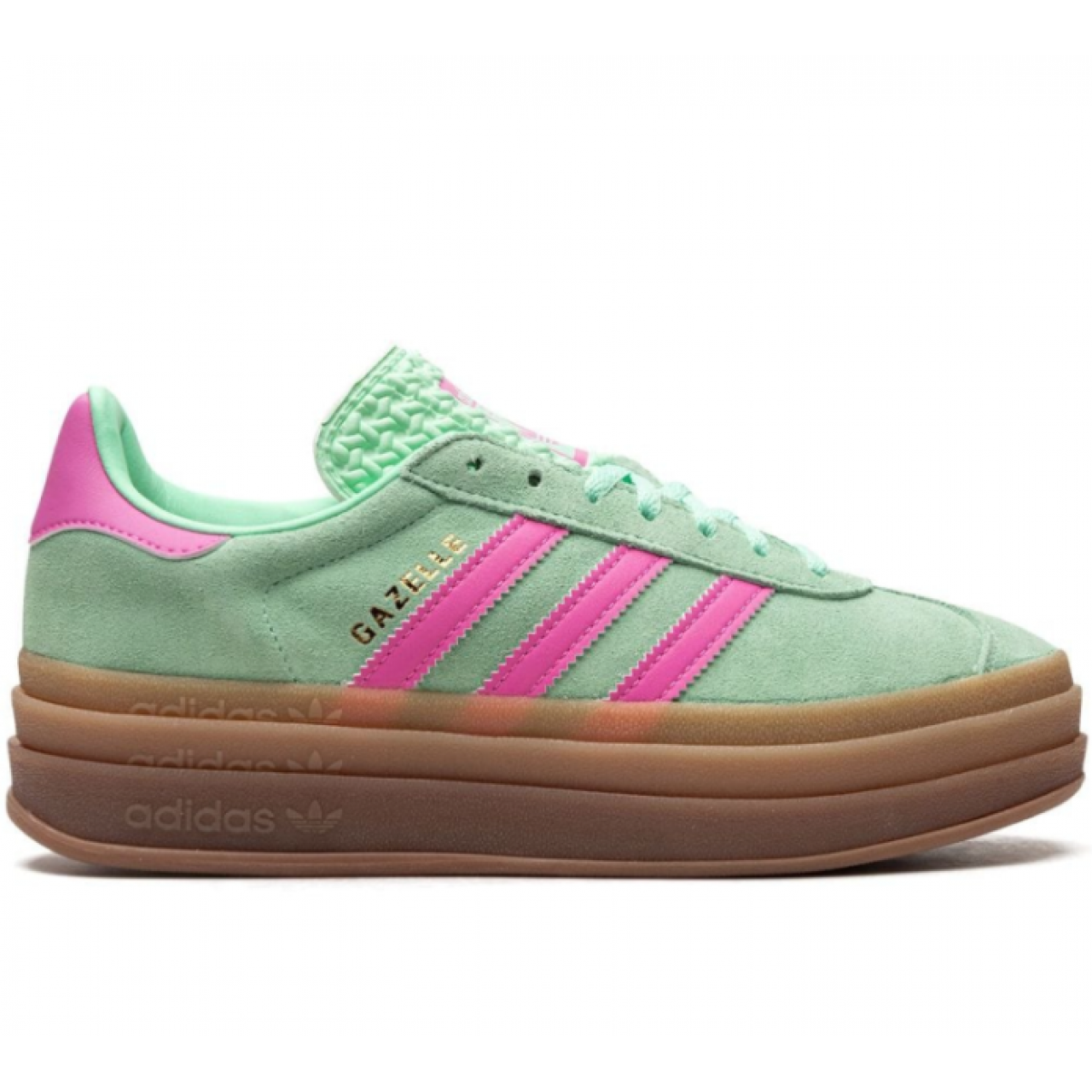 adidas Originals Gazelle Bold Pulse Mint Screaming Pink H06125