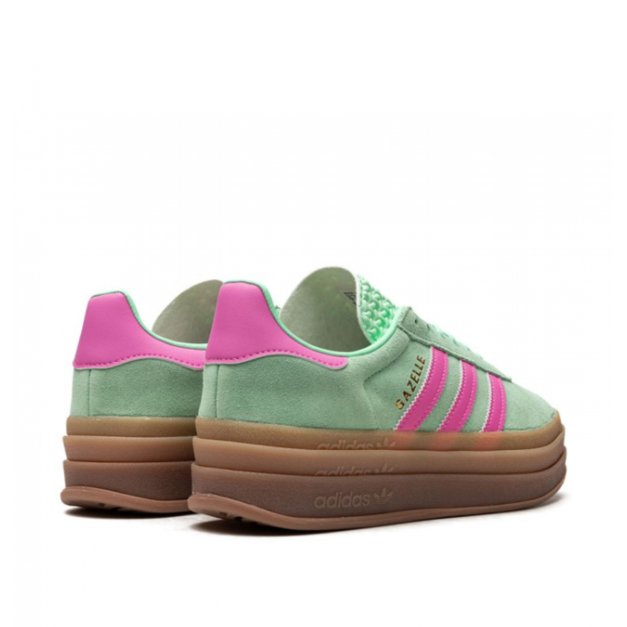 adidas Originals Gazelle Bold Pulse Mint Screaming Pink H06125