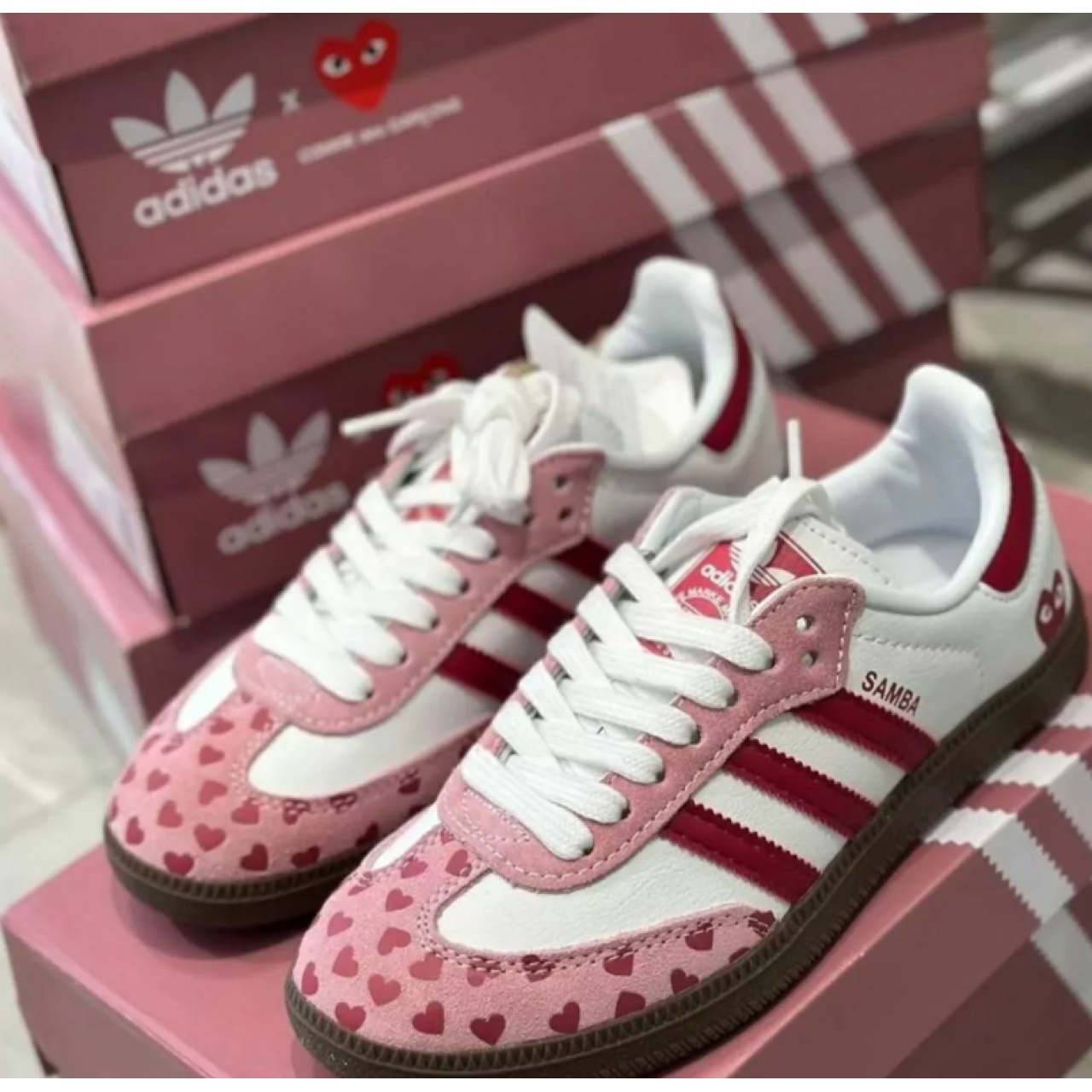 Кроссовки Adidas Samba x Comme des Garcons