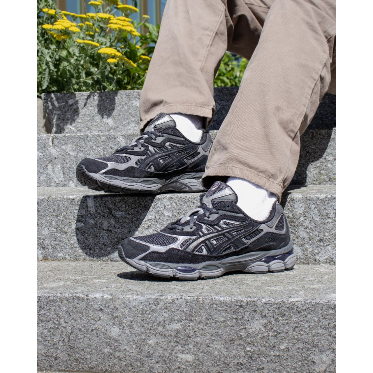 ASICS Gel NYC Graphite Grey Black 1203A280-002